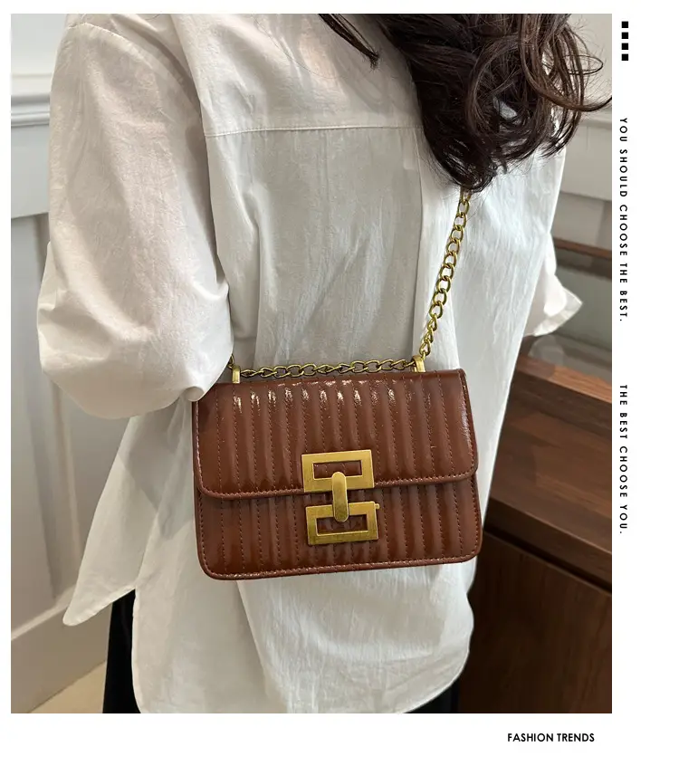 Pink Chain Shoulder Bag for Women 2025 — feature 1