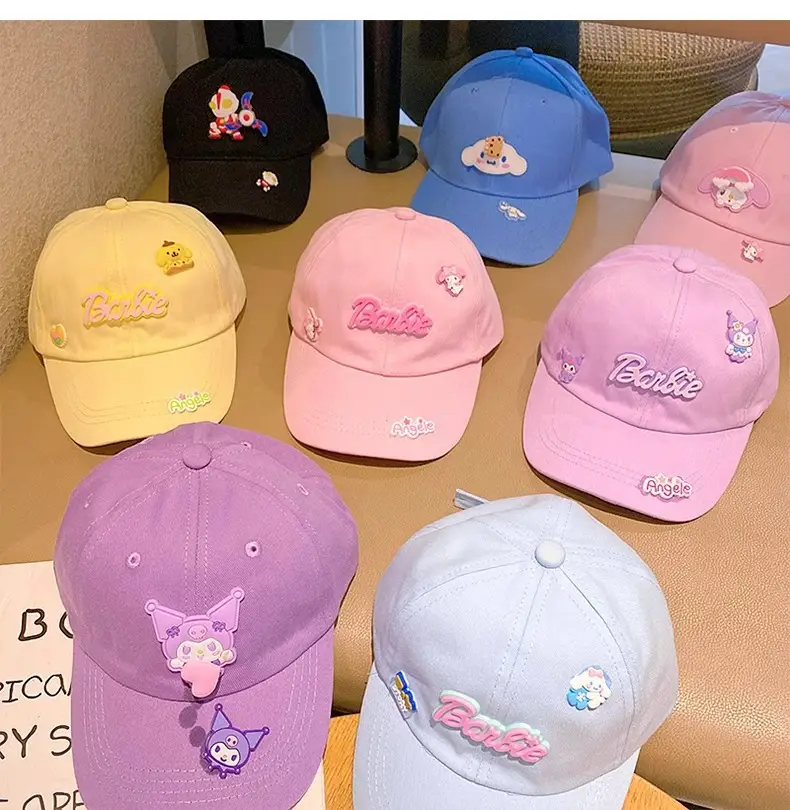 Girls Purple Sanrio Hat with Angelita Design — feature 12