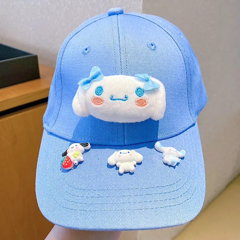 Girls Purple Sanrio Hat with Angelita Design - Image 2