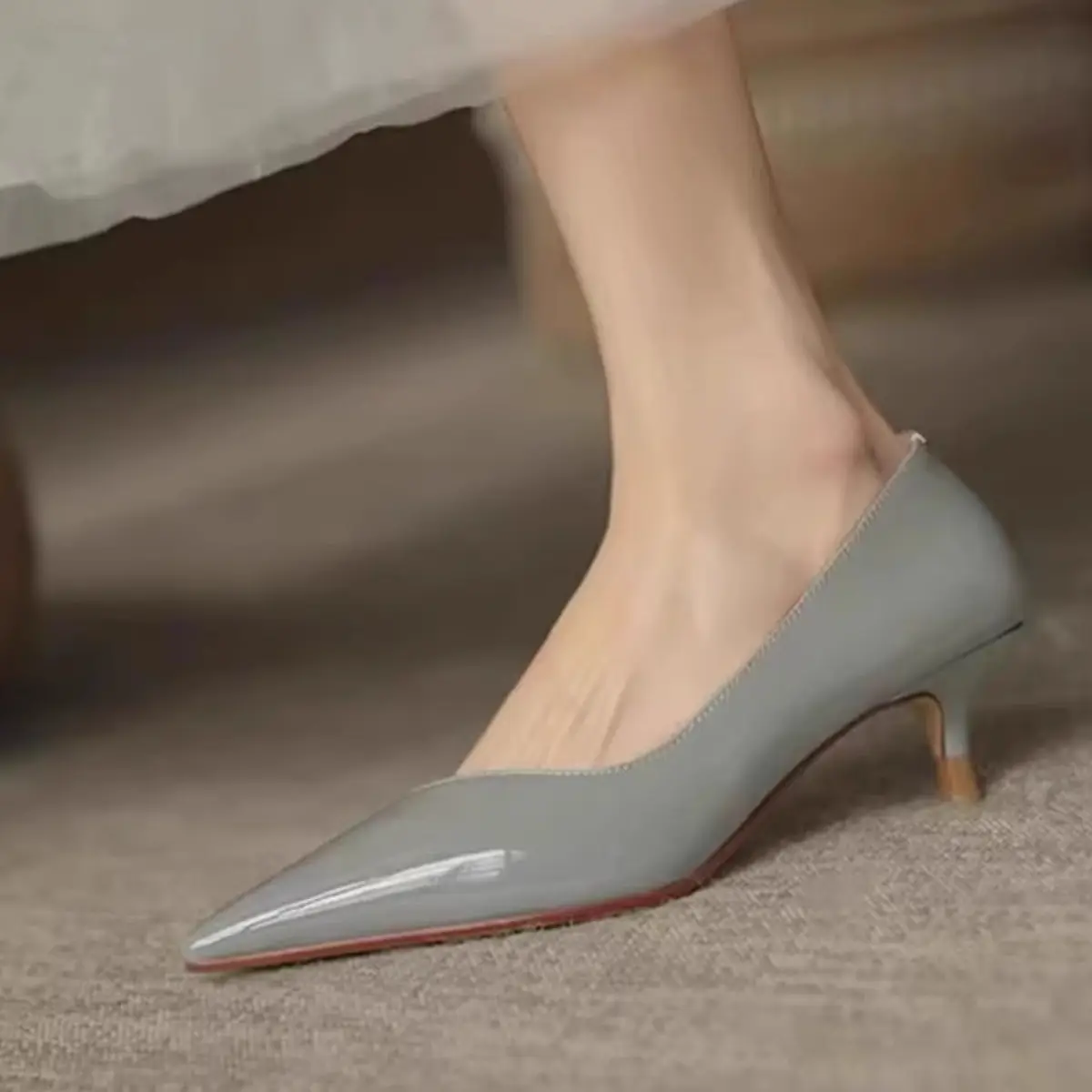 Nude Pointed Toe Stiletto Heels for Women 2025 - Image 5
