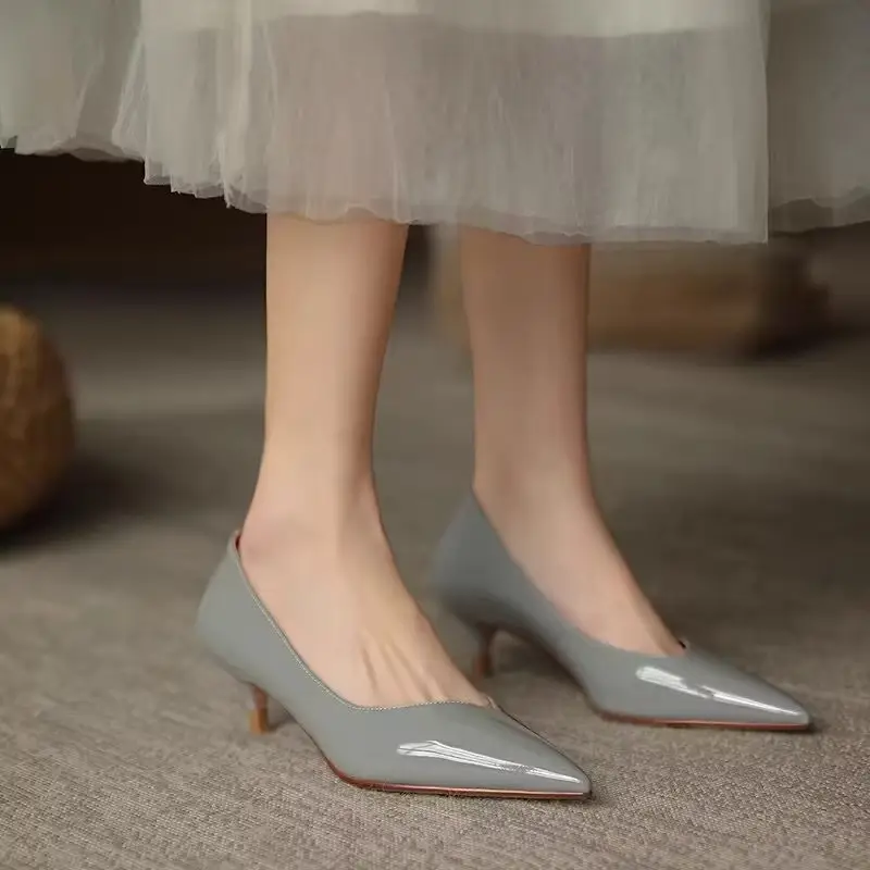Nude Pointed Toe Stiletto Heels for Women 2025 - Image 2