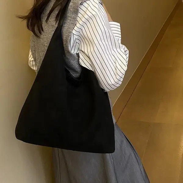 Vintage Suede Shoulder Bag for Women Autumn Winter 2025 - Image 9