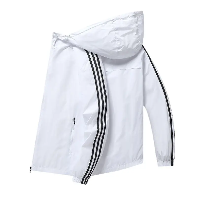 2024 New Spring Men's Sports Windbreaker Jacket Youth Casual Fashion Windproof Fabric Couple Jacket 2032