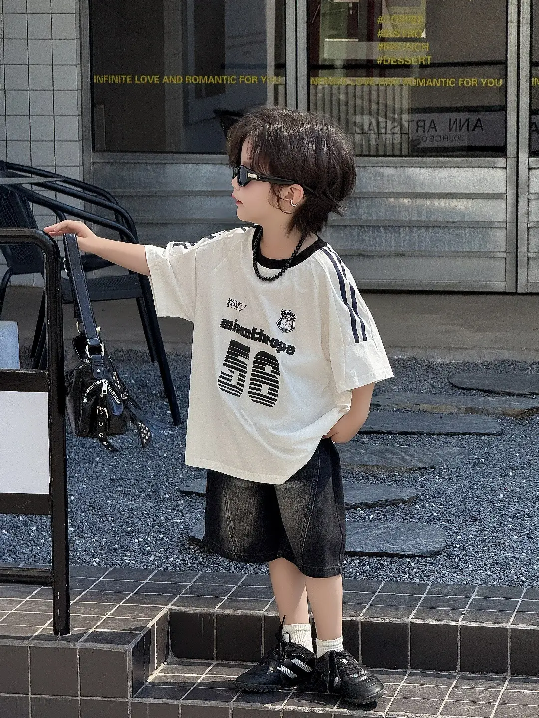 Kids Printed T-Shirt White 2025 Summer Boys - Image 6