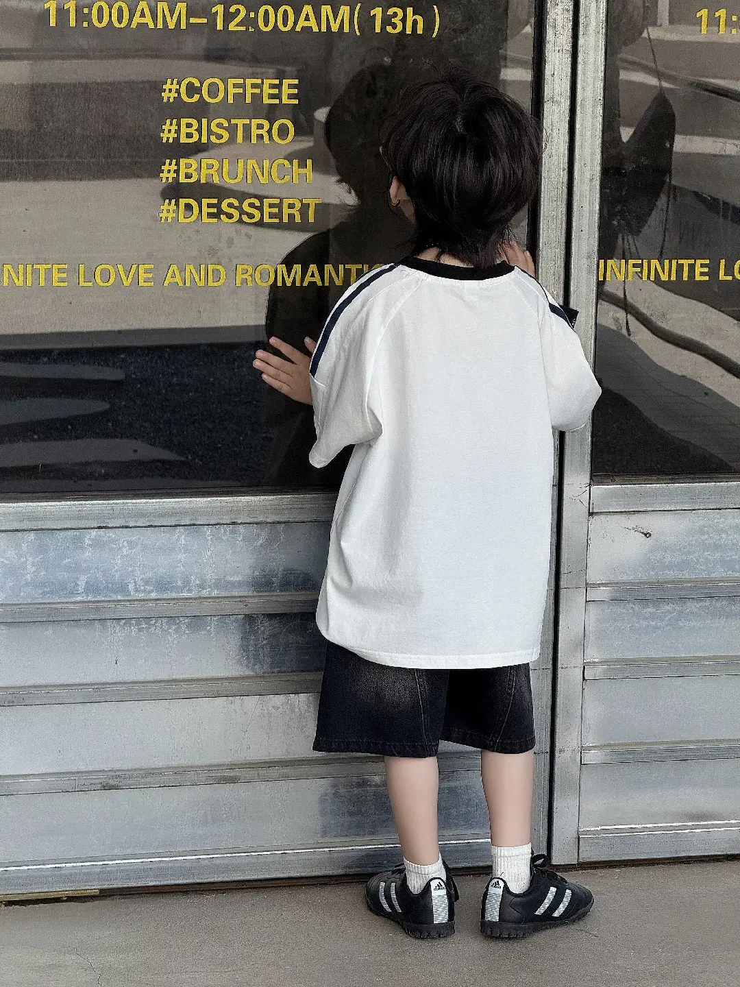 Kids Printed T-Shirt White 2025 Summer Boys — feature 4