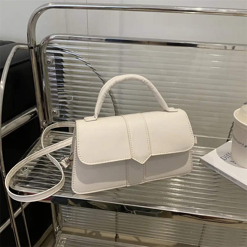 White Crossbody Bag for Women 2025 Spring New Arrival - Image 5