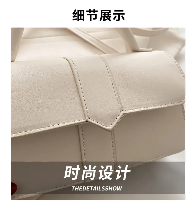 White Crossbody Bag for Women 2025 Spring New Arrival — feature 2