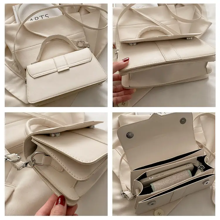 White Crossbody Bag for Women 2025 Spring New Arrival — feature 7