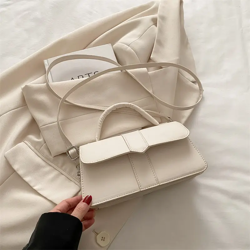 White Crossbody Bag for Women 2025 Spring New Arrival - Image 2