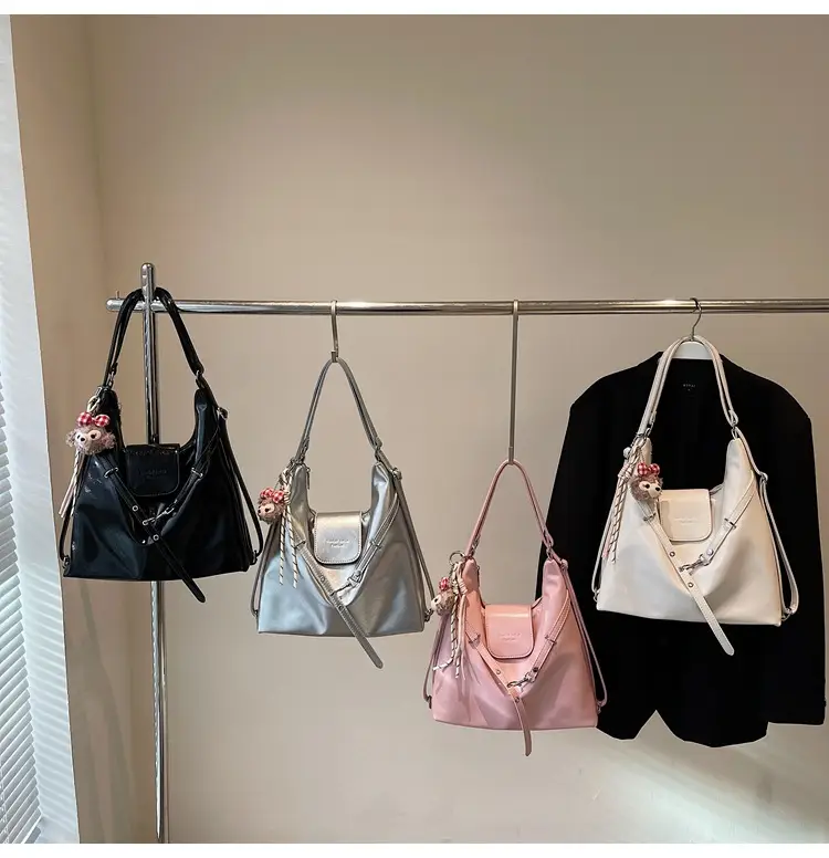 Silver Fashionable Shoulder Bag for Women 2025 New Arrival — feature 13
