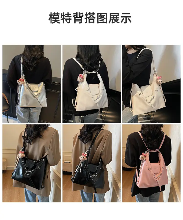 Silver Fashionable Shoulder Bag for Women 2025 New Arrival — feature 8