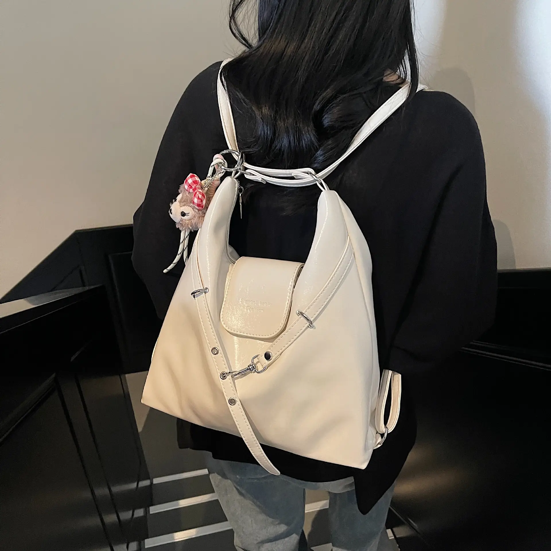 Silver Fashionable Shoulder Bag for Women 2025 New Arrival - Image 4