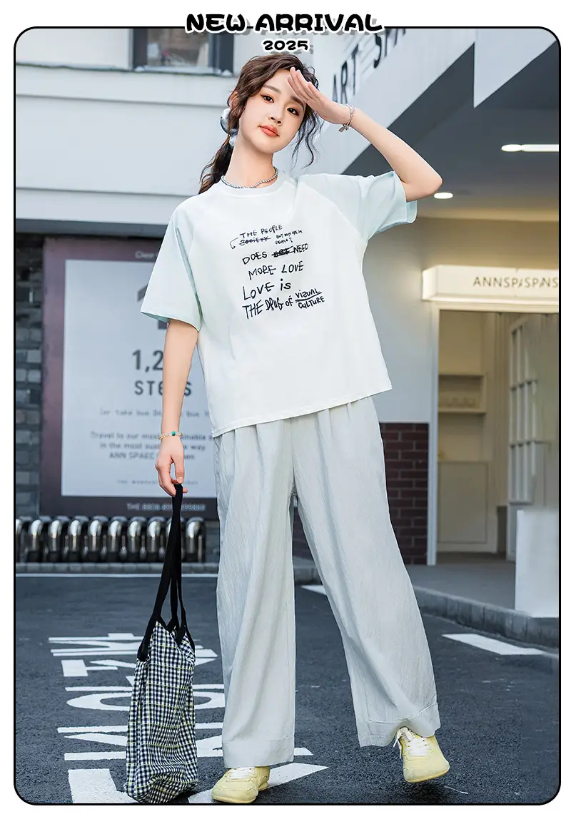 2025 Spring Women Short Sleeve T-Shirt White Korean Style β feature 3