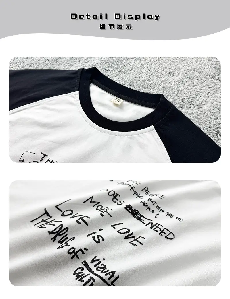 2025 Spring Women Short Sleeve T-Shirt White Korean Style β feature 6