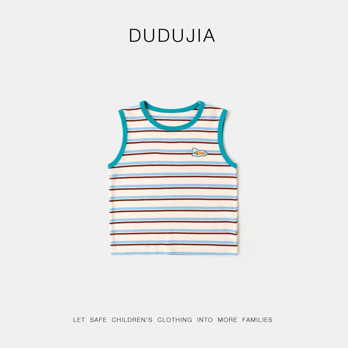 Duduja Yellow Sleeveless Kids Vest for Girls - Image 4