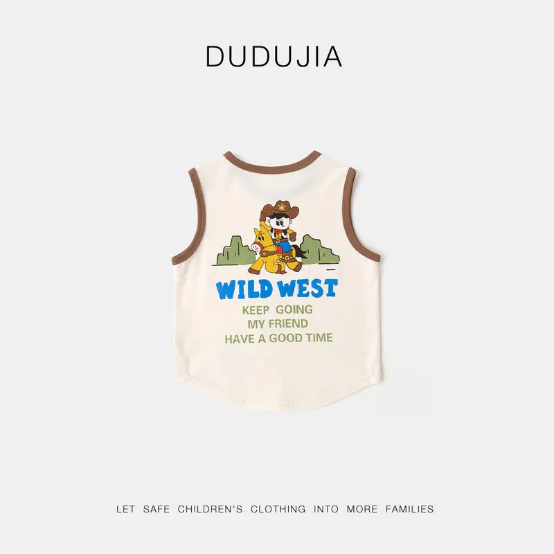 Duduja Yellow Sleeveless Kids Vest for Girls - Image 17
