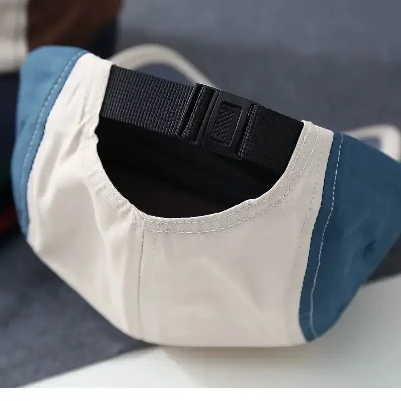 American Style Retro Color-Block Baseball Cap for Men Women - Image 14
