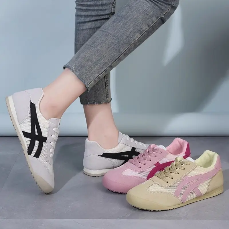 2026 New Model Women's Breathable Lightweight Sports Casual Shoes Summer Women's Flat German Training Shoes - Image 7