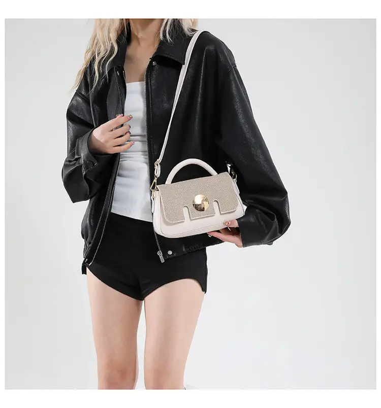 French Style Shoulder Crossbody Bag Candy Color 2025 — feature 10
