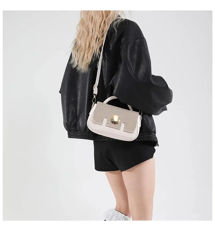 French Style Shoulder Crossbody Bag Candy Color 2025 — feature 11