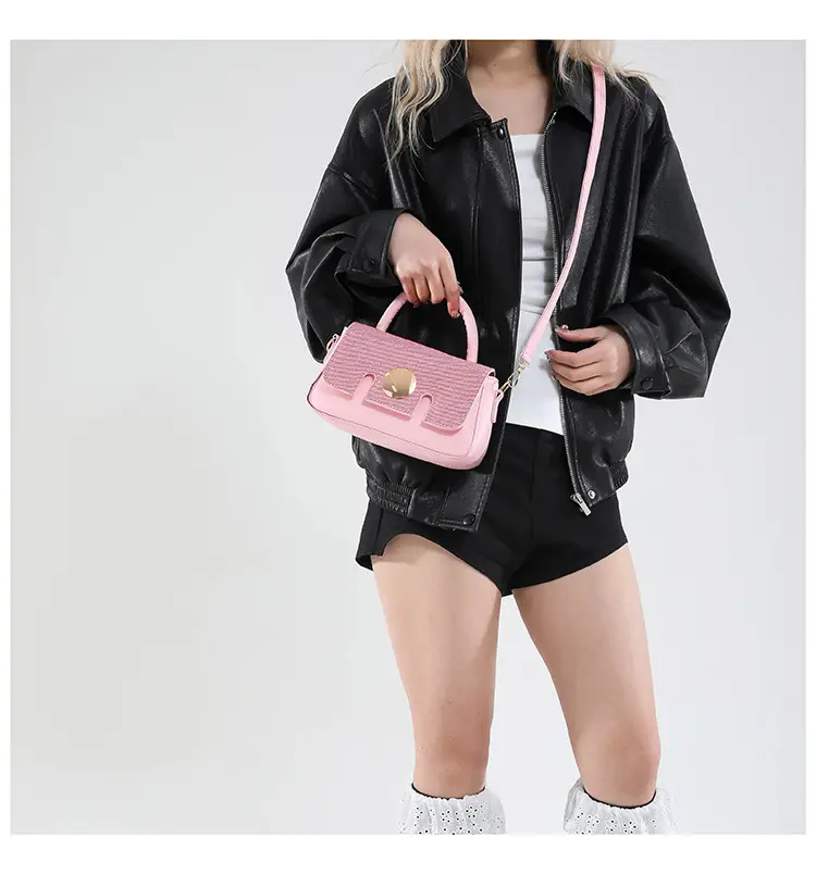 French Style Shoulder Crossbody Bag Candy Color 2025 — feature 15