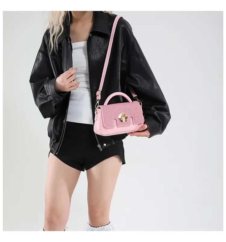 French Style Shoulder Crossbody Bag Candy Color 2025 — feature 16