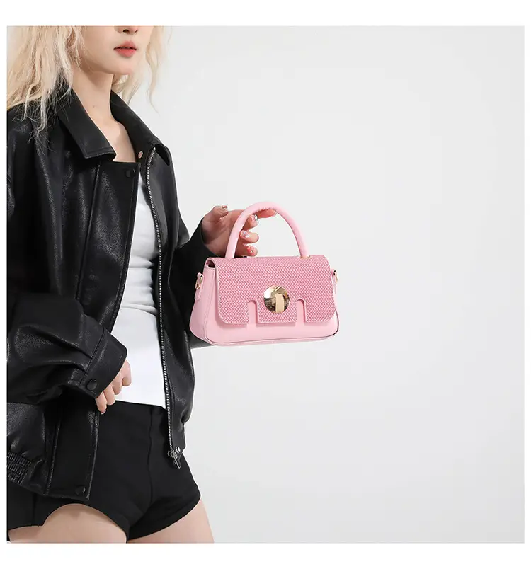 French Style Shoulder Crossbody Bag Candy Color 2025 — feature 17
