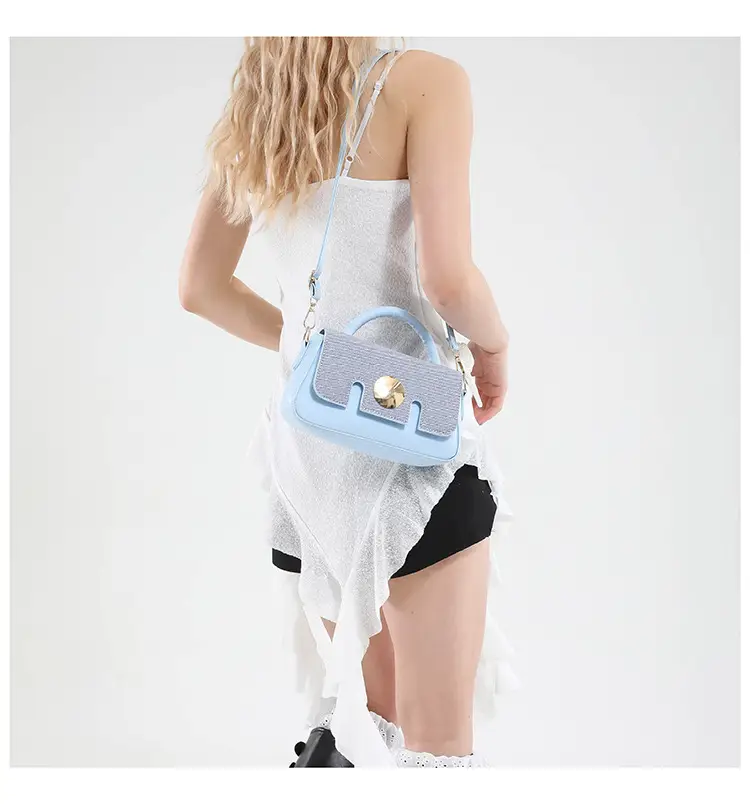 French Style Shoulder Crossbody Bag Candy Color 2025 — feature 19