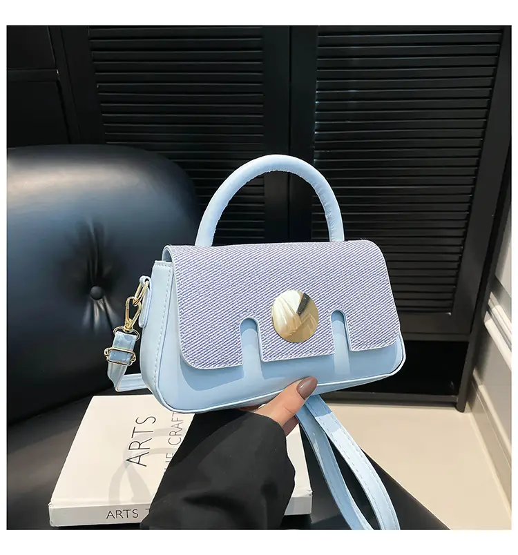 French Style Shoulder Crossbody Bag Candy Color 2025 — feature 32