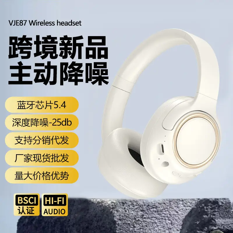 Wireless Headset with Bluetooth 5.3 Long Life Noise Reduction - Image 6