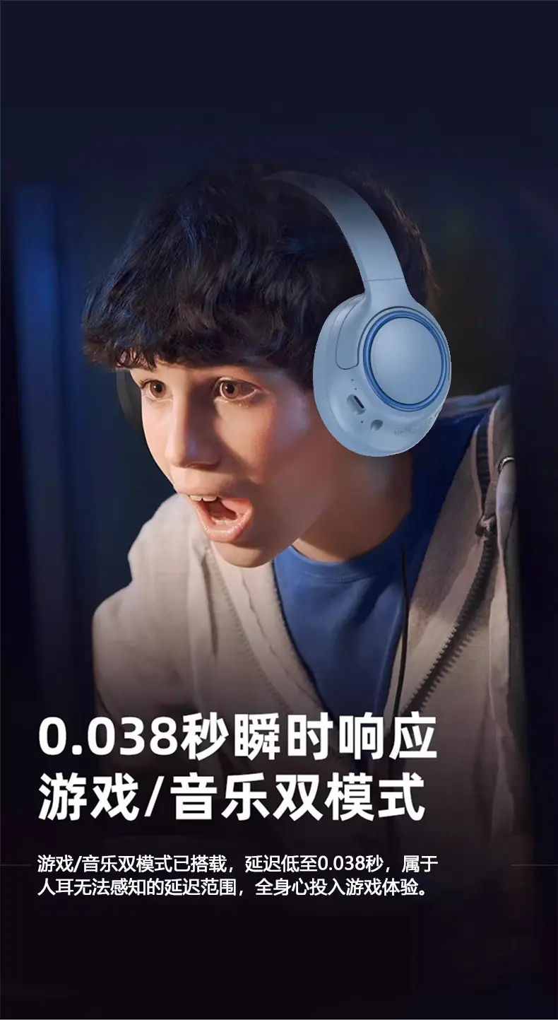 Wireless Headset with Bluetooth 5.3 Long Life Noise Reduction β feature 11