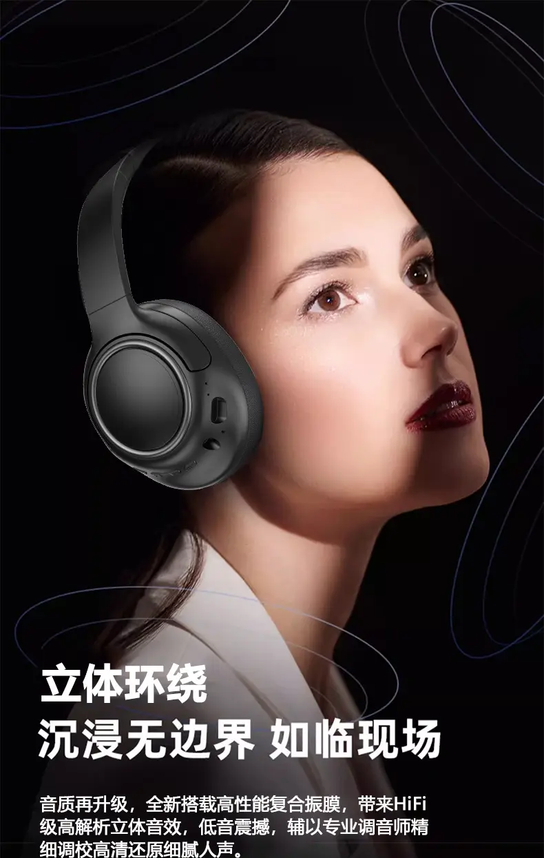 Wireless Headset with Bluetooth 5.3 Long Life Noise Reduction β feature 9