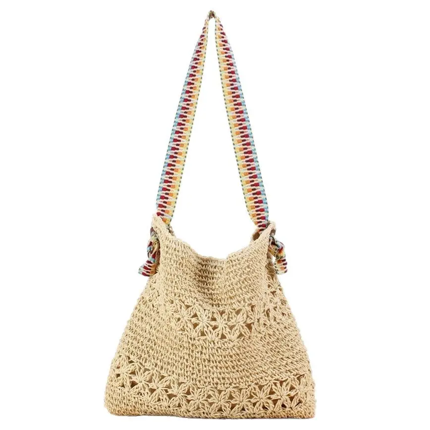 Woven Straw Shoulder Bag Large Capacity Fashion Women's - Image 5