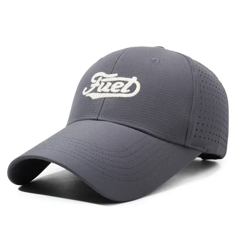Black "Feet" Logo Baseball Cap for Men - Image 4