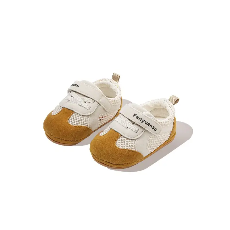 Summer New Baby Mesh Shoes Baby Toddler Shoes 3-6-12 Months Toddler Shoes Mesh Breathable Soft Sole Sandals