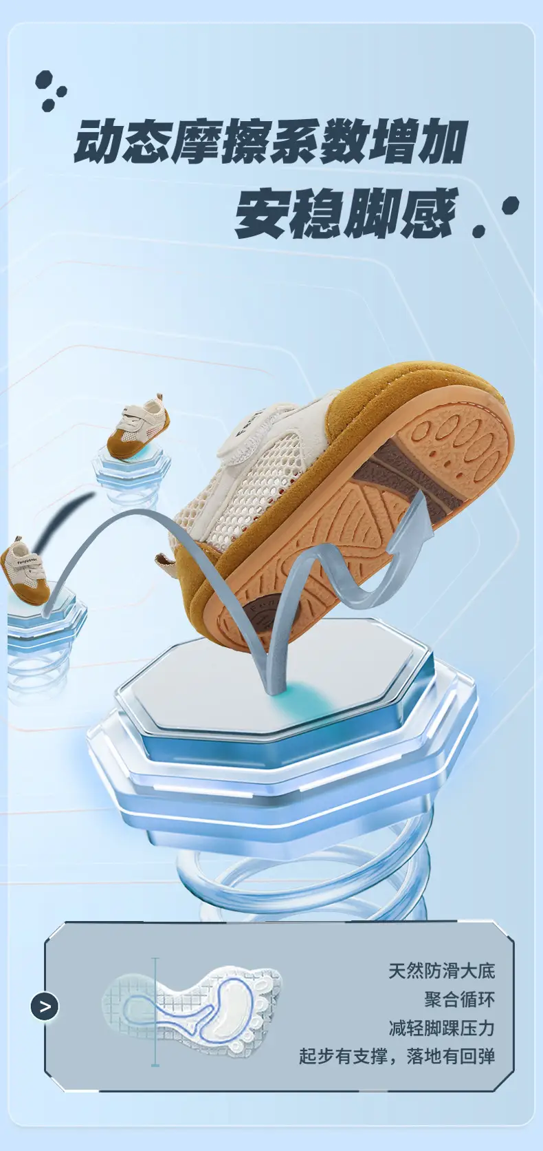 Summer New Baby Mesh Shoes Baby Toddler Shoes 3-6-12 Months Toddler Shoes Mesh Breathable Soft Sole Sandals — feature 14
