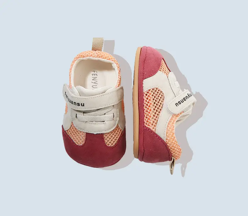 Summer New Baby Mesh Shoes Baby Toddler Shoes 3-6-12 Months Toddler Shoes Mesh Breathable Soft Sole Sandals — feature 24