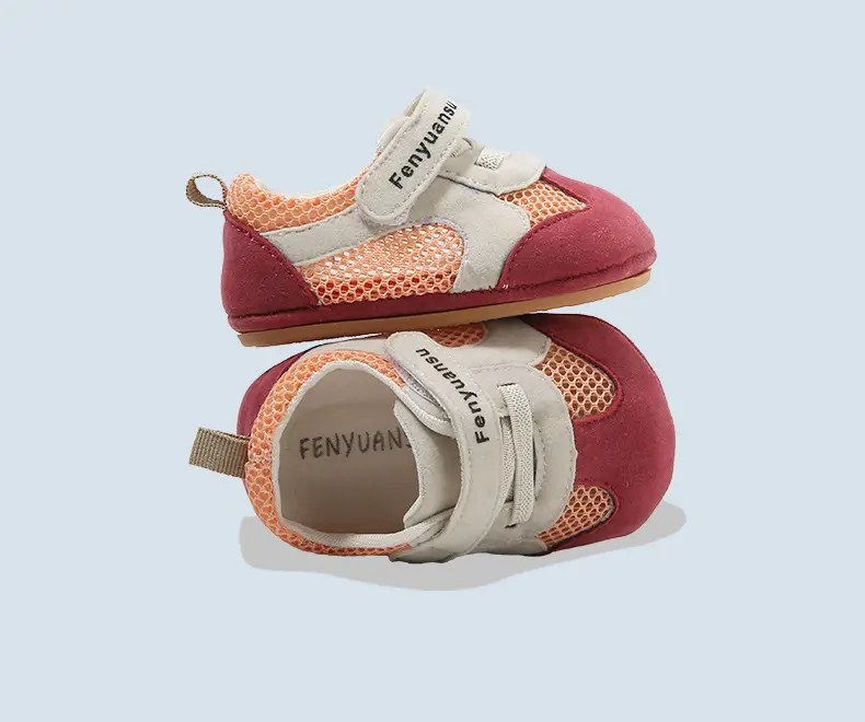 Summer New Baby Mesh Shoes Baby Toddler Shoes 3-6-12 Months Toddler Shoes Mesh Breathable Soft Sole Sandals — feature 25
