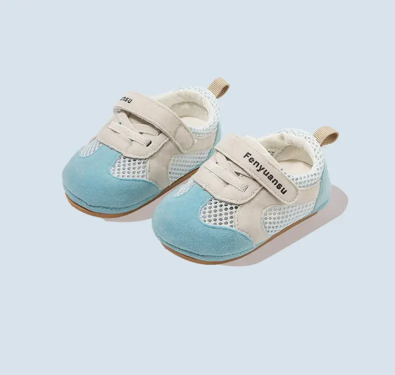 Summer New Baby Mesh Shoes Baby Toddler Shoes 3-6-12 Months Toddler Shoes Mesh Breathable Soft Sole Sandals — feature 26