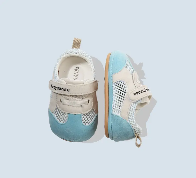 Summer New Baby Mesh Shoes Baby Toddler Shoes 3-6-12 Months Toddler Shoes Mesh Breathable Soft Sole Sandals — feature 27