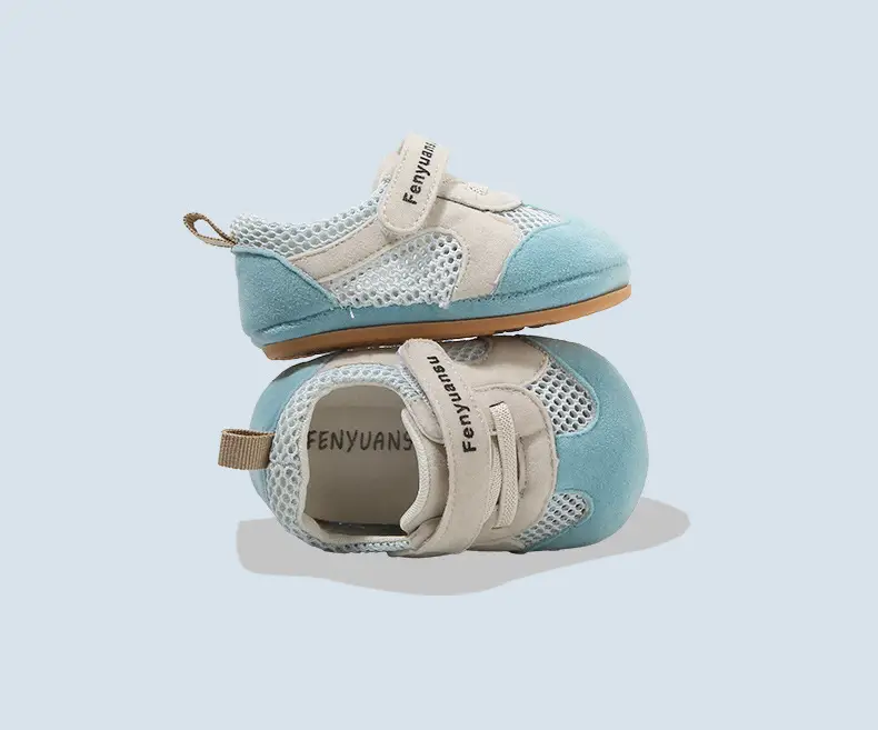 Summer New Baby Mesh Shoes Baby Toddler Shoes 3-6-12 Months Toddler Shoes Mesh Breathable Soft Sole Sandals — feature 28