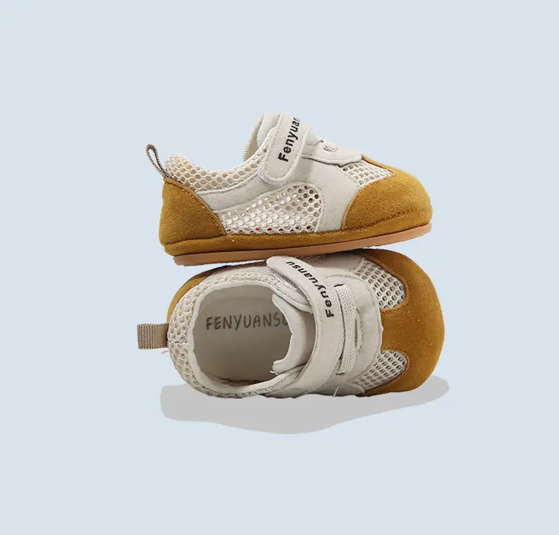 Summer New Baby Mesh Shoes Baby Toddler Shoes 3-6-12 Months Toddler Shoes Mesh Breathable Soft Sole Sandals — feature 34