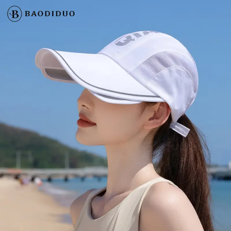 Summer Sunscreen Cap for Kids with Retractable Bristle - Image 8