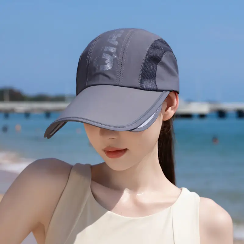 Summer Sunscreen Cap for Kids with Retractable Bristle - Image 6