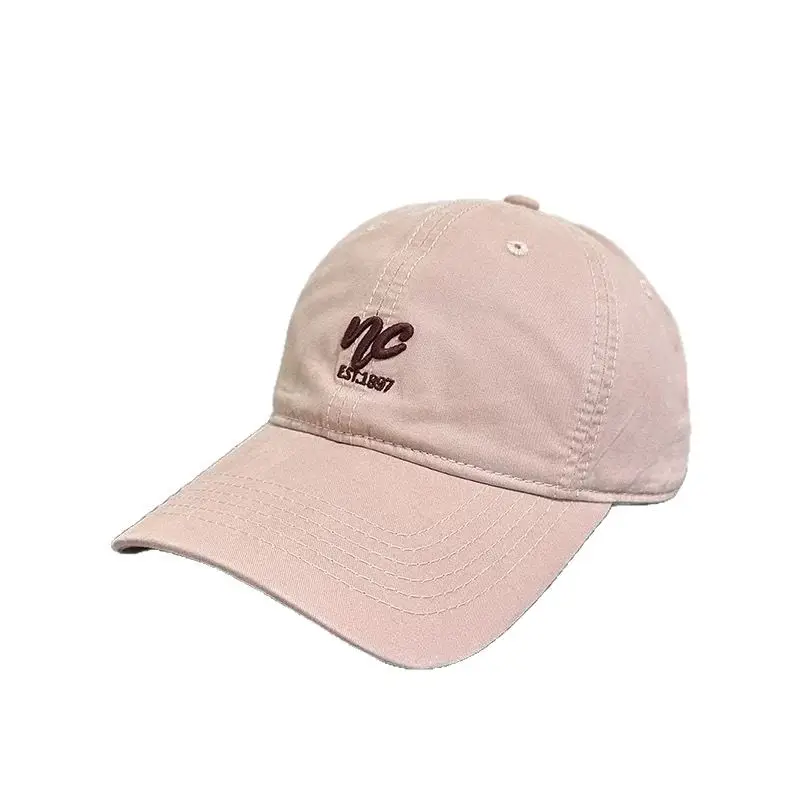 Red Embroidered Baseball Cap for Women 2026 Spring - Image 45