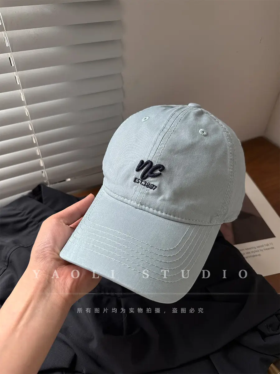 Red Embroidered Baseball Cap for Women 2026 Spring — feature 19