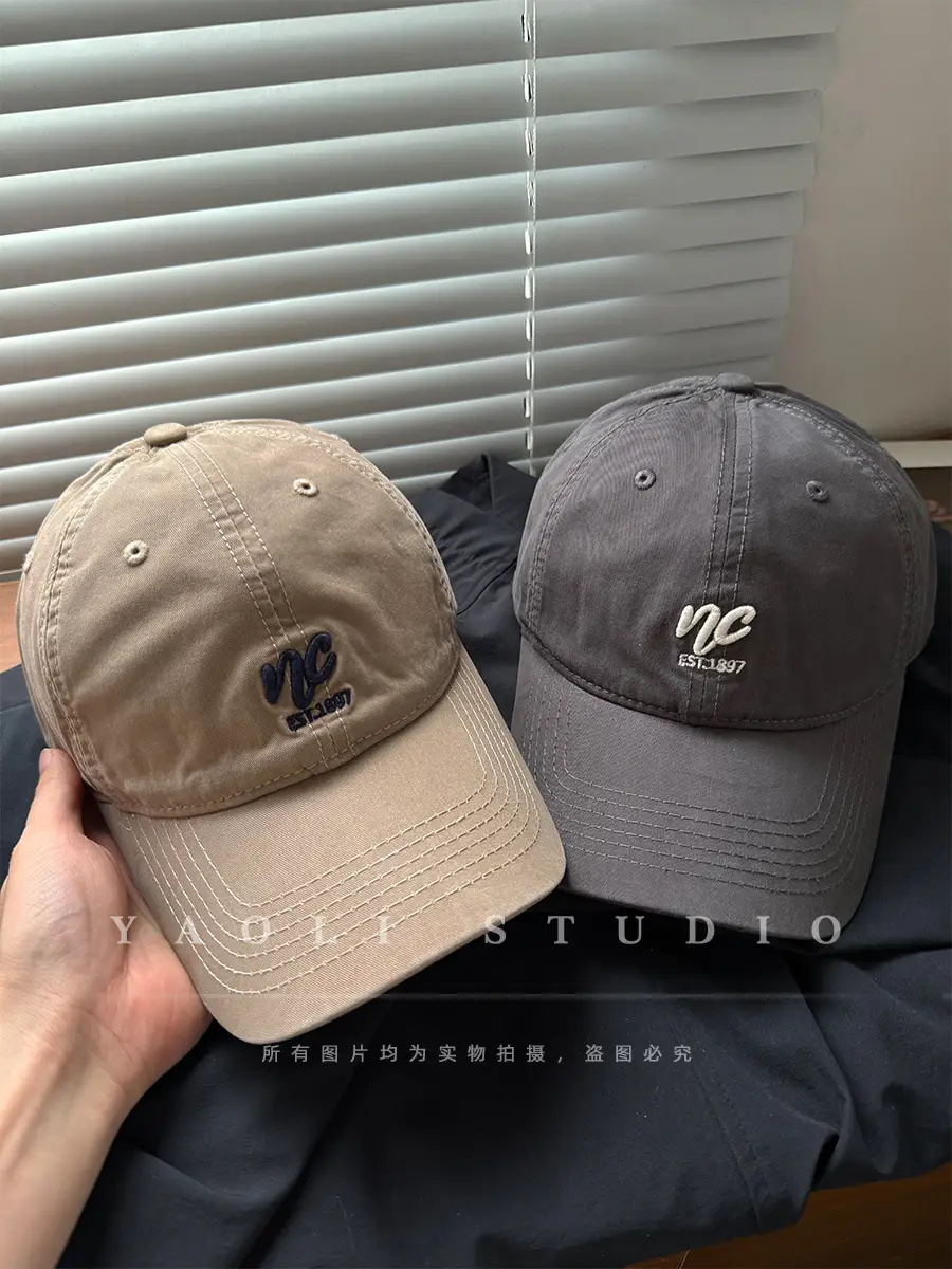Red Embroidered Baseball Cap for Women 2026 Spring — feature 5