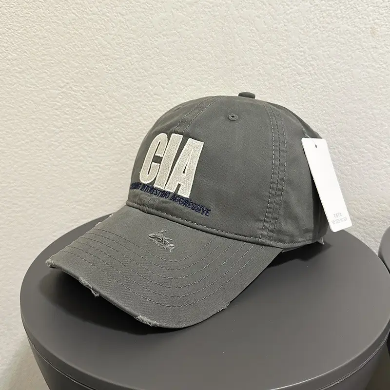 Red Embroidered Baseball Cap for Women 2026 Spring - Image 11