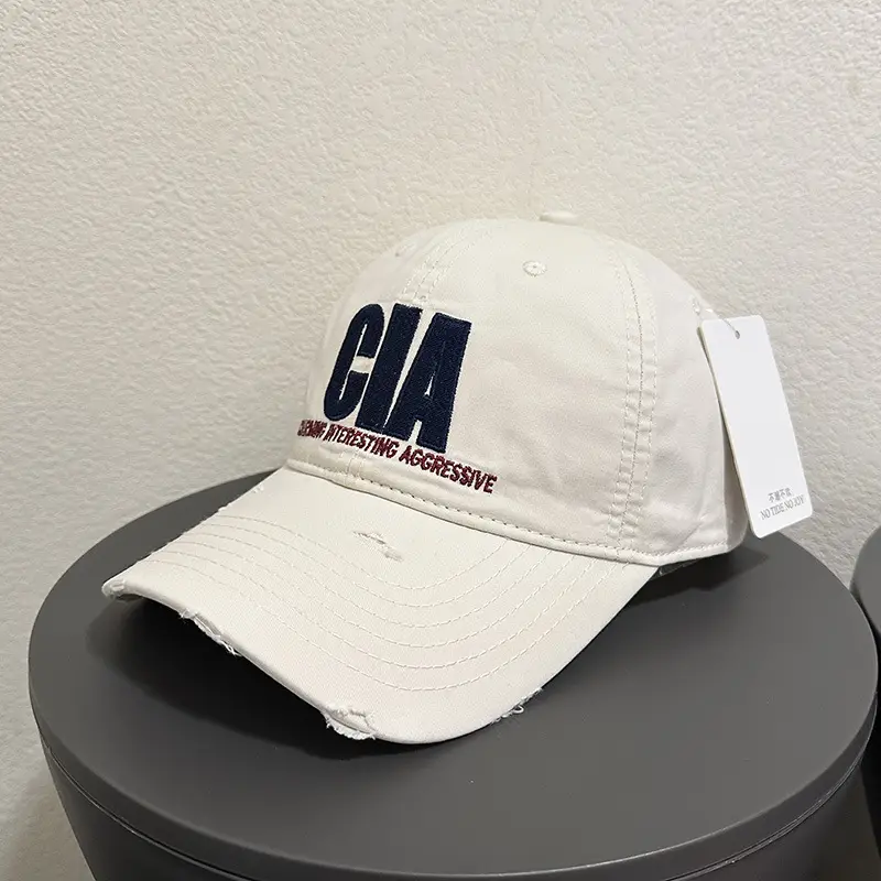 Red Embroidered Baseball Cap for Women 2026 Spring - Image 12