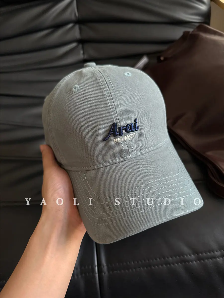 Red Embroidered Baseball Cap for Women 2026 Spring - Image 23